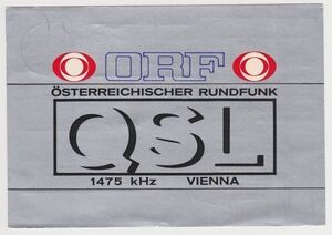 ベリカード　ORF １９７０年　ＢＣＬ