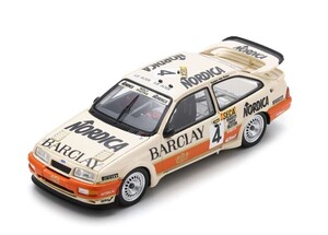 【スパーク】 1/43 フォード　シエラ RS Cosworth No.4 Wolf Racing Barclay 24h Spa-Francorchamps 1987 [SB235]★未開封新品！