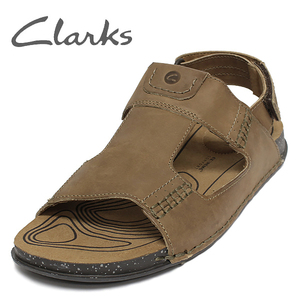 クラークス 靴 メンズ サンダル レザー 革 靴 シューズ 9M(約27cm) CLARKS CRESTVIEW BAY 新品