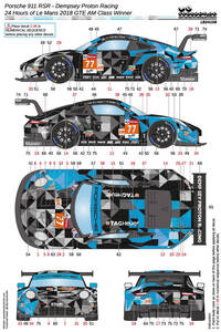 LB24108 ポルシェ911RSR デンプシー・プロトン レーシング 2018 ル・マン24h
