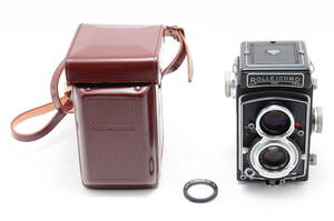 [AB品] ROLLEICORD V型＊Xenar 75mm F3.5＊純正ケース＊ローライコード＊11190