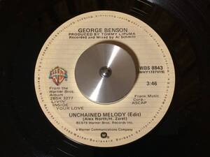 GEORGE BENSON ♪UNCHAINED MELODY 7インチ 45