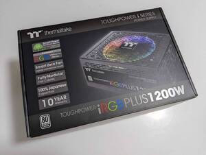 【Thermaltake 1200W ATX電源】Toughpower iRGB PLUS 1200W PLATINUM PS-TPI-1200F2FDPJ-1 [80PLUS認証 PLATINUM]