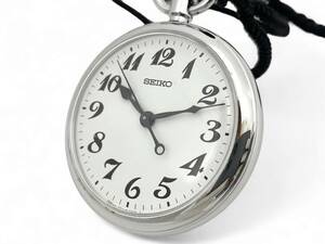 7E2★稼働★ SEIKO/セイコー 懐中時計 鉄道時計（7C11-0010）JR東日本 quartz pocket watch