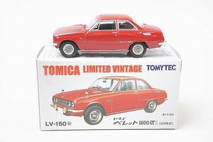 TOMICA トミカリミテッドヴィンテージ TLV 1/64 いすゞ ベレット 1600GTR 69年式 赤 LV-150b