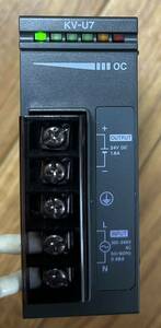 通電確認済　KEYENCE KV-U7 POWER SUPPLY MODULE