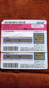 ○ ANA株主優待券2枚セット 〈2025年5月31日まで搭乗可能〉！送料無料