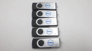 1円～　DELL　USBメモリー　16GB　5個セット　中古動作品