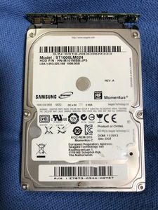 Seagate(SAMSUNG) HDD ST1000LM024 