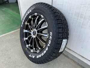 【車検対応】Bouny Collection BD12 ハイエース200系 レジアスエース 16インチ ヨコハマ ジオランダー AT 215/65R16 ホワイトレター