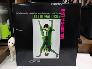 ZK4｜【 LP / 1997BLUE NOTE UK MAT: A-01-1-1-/B-01-1-1- 】Lou Donaldson「MR.SHING-A-LING」ルードナルドソン