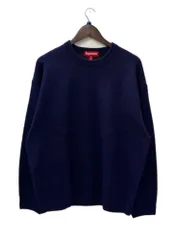 シュプリーム SUPREME ファック マネー セーター "ネイビー" Fuck Money Sweater "Navy"  セーター ネイビー Lサイズ 201MT-3002