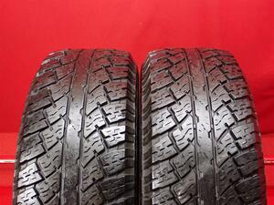 タイヤ2本 《 ブリヂストン 》 デューラー A/T693 [ 255/70R16 109S ]7分山★ チャレンジャー エクスプローラー n16