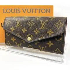 LOUIS VUITTON 長財布　ポルトフォイユ サラ モノグラム　極美品