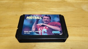 ★MD「ジョー モンタナ フットボール(JOE MONTANA FOOTBALL)」ソフトのみ/SEGA/メガドライブ/MEGA DRIVE/SPT/スポーツ/アメフト/NFL★