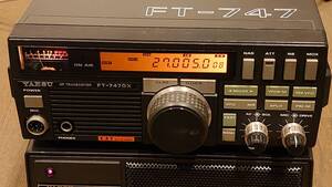 YAESU　FT-747GX　ハイパワー機　ゼネカバ送信改造済　1.8MHz～30MHz　CB　NASA