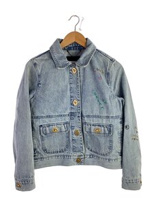 COACH◆WASHED DENIM JACKET/ターンロック/Gジャン/2/デニムジャケット/IDG/C4346