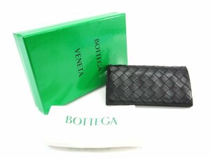 Bottega Veneta ボッテガ・ヴェネタ 二つ折り ブラック 長財布 ∠UP4264