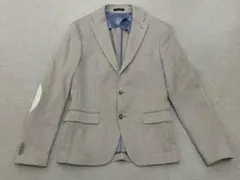 (J11222) ZARA MAN エルボーパッチ付きテーラードジャケット