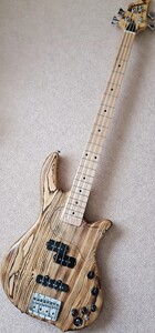 中古★ ESP Edwards E-BB-145 ナチュラル サテンバーナー 4弦エレキベース ★ 約3.5kg