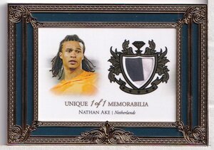 c59【NATHAN AKE アケ】2023-24 Futera Unique Nostalgia 金箔フレーム ジャージカード パッチ 【1of1】 Memorabilia