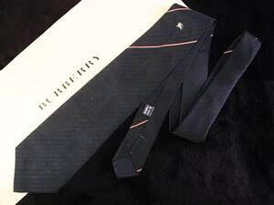 ○E3067N●USED並●バーバリー【BURBERRY】ネクタイ