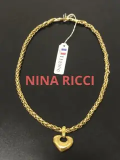 NINA RICCI ニナリッチ　ネックレス　ゴールド　ハット　男女