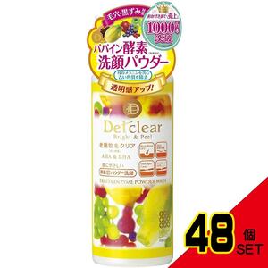 DETクリアフルーツ酵素パウダーウオツシユ75G × 48点