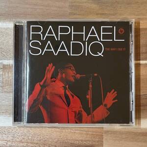 【 CD RAPHAEL SAADIQ / THE WAY I SEE IT 】 88697 08585 2 / 2008年 / USA盤 / 中古CD　同梱可