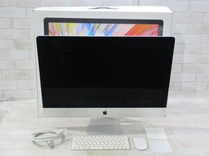 07672 Ω 新TTPC 1901◆ Apple A2115 iMac Retina 5K, 27-inch,2019 / 3.1GHz 6コア i5 / 24GB / SSD:512GB / RadeonPro 575X 4GB