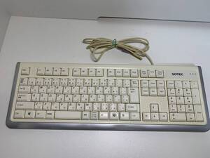 SOTEC PC用キーボード K2802 日本語(JIS) PS/2接続 メンブレン