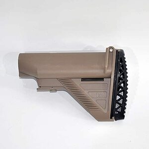 電動ガン ガスブローバックライフル M4 M16用 スライドストック 416ブッシュマスターストック サバゲー ライフル モデルガン de 部品 (DE)