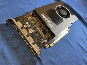 ★nVIDIA / Quadro P2000 / GDDR5 5GB / DisplayPort 1.4対応コネクタ ×4系統出力★