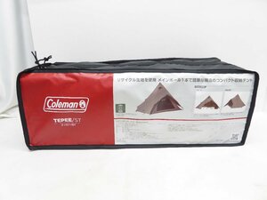 未使用 コールマン Coleman TEPEE/ST グレージュ model 2185614 テント キャンプ △WS1115