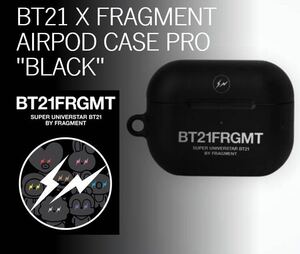 BT21XFRAGMENT AIRPOD CASE PRO BLACK