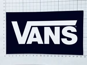 VANS OFF THE WALL Black Big Rare Sticker ヴァンズ オフ ザ ウォール 黒 ビッグ レア ステッカー日本未入荷 非売品