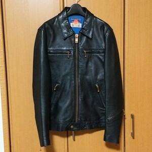 blackmeans ブラックミーンズ シングルライダースジャケット レザージャケット ブラック 黒 牛革 3 日本製 lewis leathers ドミネーター