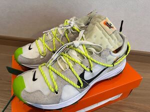 WMNS OFF-WHITE × ZOOM TERRA KIGER 5 ATHLETE IN PROGRESS CD8179-100 オフホワイト ナイキ US10.5 28.5cm