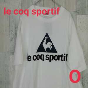 新品　タグ付き　ルコックスポルティフ　le coq Sportif 半袖Ｔシャツ　ビックロゴ　ビックサイズ　ビックシルエット　ゆるだぼ