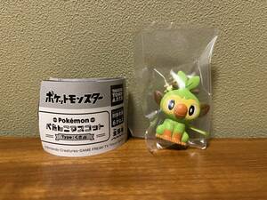 サルノリ ぺたんこマスコット くさタイプ ポケモン ポケットモンスター タカラトミー ガチャ ストラップ フィギュア さるのり 可愛い