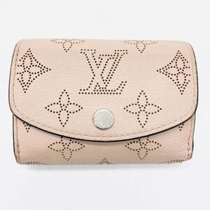 【保管品】LOUIS VUITTON ルイヴィトン マヒナ ポルト フォイユ イリス XS マグノリア イニシャル有 コンパクト M67499 / ot-0276-sw