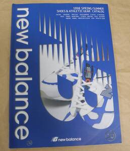 1998年 spring/summer newbalance catalog ニューバランス カタログ m1600 m1400 m999 m876 m730 m1200 basketball running tennis