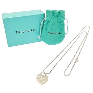 【箱付き】 TIFFANY&Co. ティファニー シルバー リターントゥ ハートタグ ネックレス 22.8g 925刻印 279039 ネックレス