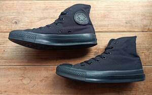 送料無料♪CONVERSE CHUCK TAYLOR コンバース チャックテイラー オールブラック 黒/黒 US6(24㎝) オールスター CT70 スニーカー 美品