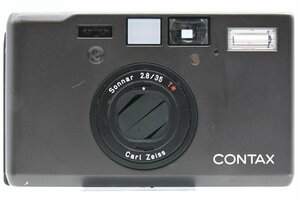 CONTAX コンタックス T3 BLACK 前期 DATEBACK ジャンク コンパクトカメラ フィルム 20808910