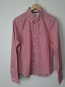 美品 Abercrombie&Fitch アバクロンビー&フィッチ 長袖 チェックシャツ S