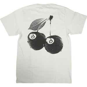 STUSSY ステューシー 24SS CHERRIES TEE FOG Tシャツ 薄灰 Size 【XL】 【新古品・未使用品】 20797319