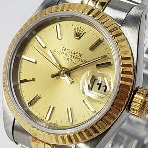 24岡/269672/M114-660/KH200000 ROLEX 腕時計 ロレックス オイスターパーペチュアル Ref.69173 レディース 自動巻き