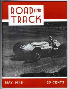 【b1069】1948.5 ROAD&TRACK[復刻版]／S.C.T.A.ストーリー,リ...