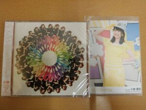 (16814)小畑優奈 AKB48 11月のアンクレット 生写真+CD 劇場盤　